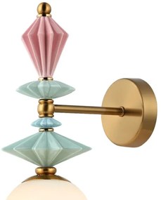 Zambelis 22080 - Fali lámpa 1xE27/40W/230V