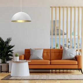 Csillár zsinóron BETA 1xE27/60W/230V á. 45 cm fehér