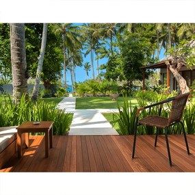 Egymásba rakható szék, barna/fekete fém, DOREN