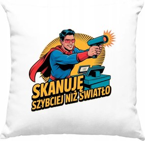 Pénztáros párna mém vicc eladó 1 fehér