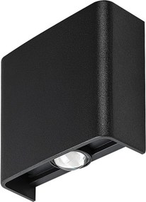 RÁBALUX 77191 PORTEL Modern Kültéri Fali Lámpa Fekete IP44
