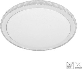 PREZENT 71321 MAYON Ufo Lámpa Fehér, Króm, Átlátszó LED IP20