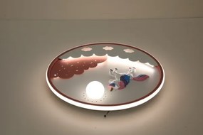 Brilagi -LED dimmelhető gyerekszobai mennyezeti lámpa UNICORN LED/68W/230V 3000-6000K+távirányító