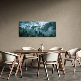 Kép - Erdő ködben (120x50 cm)