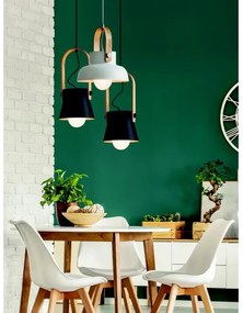 Zambelis 18192 - Csillár zsinóron 1xE27/40W/230V fekete