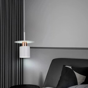 Elegáns lámpa modern designnal fekete