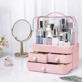 Kozmetikai ékszertartó doboz Rózsaszín CA45B