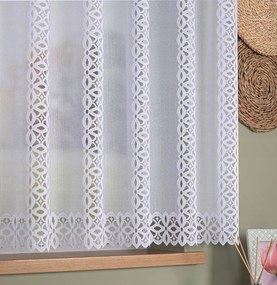 Mg Jacquard Függöny Helena Fehér 300x250cm kész