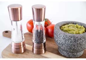 Cole&Mason DERWENT 2 db-os só- és borsőrlő készlet, 19 cm, réz