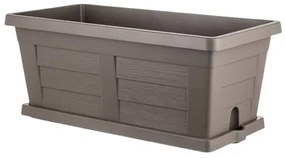 Bama Legno kerti nagy térfogatú virágláda cappuccino, 80 x 40 x 35 cm, 80 cm