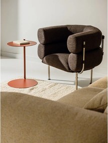 Acél kerek tárolóasztal 41x40 cm Ande – noo.ma