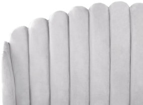 Franciaágy 140 cm Chaza (szürke). 1077497