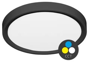 Ecolite W007-CCT/32W/CR - LED Mennyezeti lámpa SALY LED/32W/230V IP40 fekete