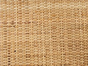 Háromszintes rattan könyvespolc TUVALU II Beliani