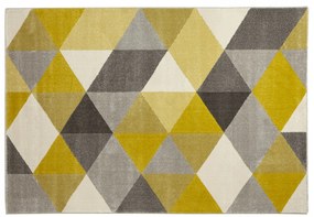 METRIC design szőnyeg  - sárga