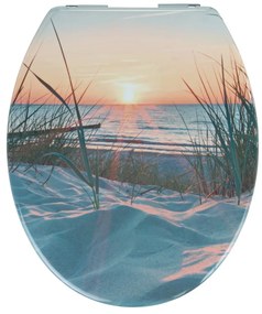 WC-ülőke automatikus záródással 37,5 x 45 cm Sunset – Allstar