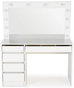 Öltözőasztal Hollywood XL, fehér