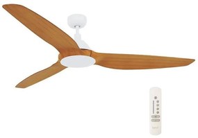Lucci air 211011 - Mennyezeti ventilátor AIRFUSION TYPE A barna/fehér + távirányító