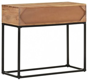 tömör akácfa tálalóasztal 90 x 35 x 76 cm