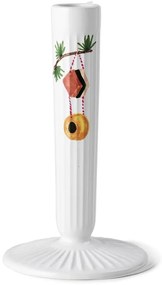 Hammershøi fehér karácsonyi kerámia gyertyatartó, magasság 16 cm - Kähler Design