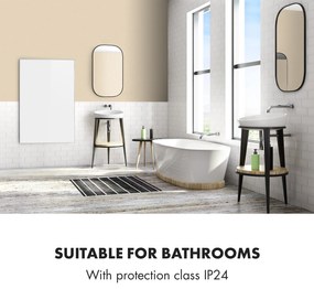 Klarstein Wonderwall 96, infravörös hősugárzó, 120 x 80 cm, 960 W, Időzítő, IP24