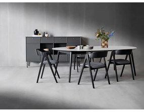Kerek bővíthető étkezőasztal ø 135 cm Meza – Hammel Furniture