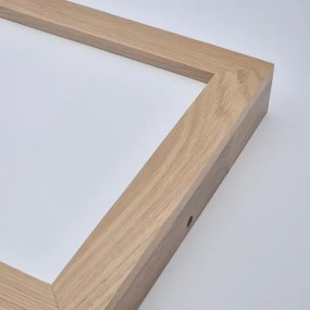 Brilagi-LED Dimmelhető lámpa WOODY FRAME LED/24W/230V tölgy 30x30 cm IP44 + távirányító