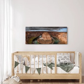Tó a sziklában képe (120x50 cm)