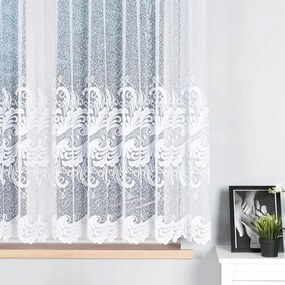 Zsakkard Függöny Nappali Szobába Konyhába 160cm fehér