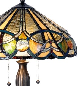 Tiffany asztali lámpa Art deco Ø 41*61 CM