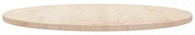 tömör fenyőfa asztallap Ø90 x 2,5 cm