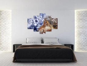 A farkas képe (150x105 cm)