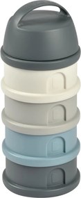 Béaba Több rekeszes tápszer- és snack tartó - ásvány szürke/kék