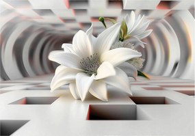 Flizelin fotótapéta Virág a Technológia és Természet alagútjában 368x280 +ragasztó