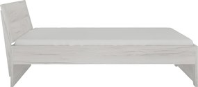 Ágy Typ 92, fehér craft, 160x200, ANGEL
