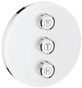 Zuhany csaptelep Grohe Smart Control vakolat alatti rész nélkül Hold fehér, Yang fehér 29152LS0