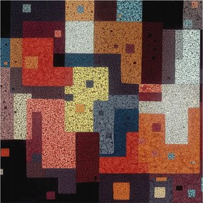 Design fotótapéta Flizelin falra Színes formák 250x250 Ragasztó