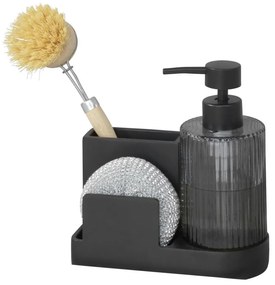 WENKO 54654100 - PINA rendszerező 16x17 cm fekete