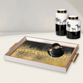 Üveg tálca, 38×24 cm – TPB9828