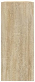sonoma tölgy térelválasztó könyvszekrény 100 x 30 x 72 cm