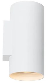 Design fali lámpa fehér kerek - Sab