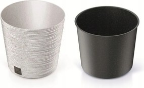 Virágcserép Fusu II fehér 140907-1890