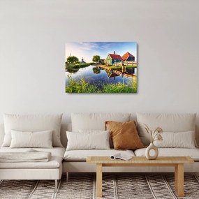 A holland malmok képe (üvegen) (70x50 cm)