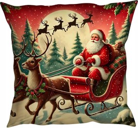 Karácsonyi díszpárnahuzat 45x45 díszpárnahuzat