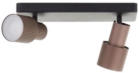 Brilliant - LED Spotlámpa CADIZ 2xGU10/5W/230V bronz