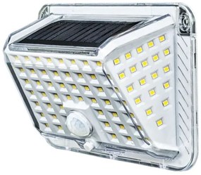 LED Napelemes érzékelős fali lámpa LED/5W/3,7V 1200 mAh IP44