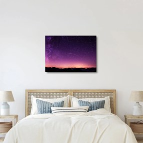 Ég képe hullócsillagokkal (70x50 cm)