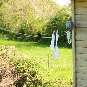 Szürke fali ruhaszárító 30 m – Addis