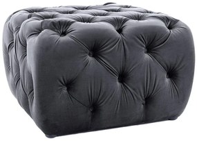 Sophia Velvet puff fekete