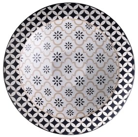 Alhambra Szervírozó tál, Brandani, Ø40 cm, kerámia